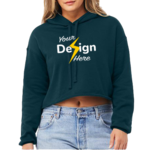 Women's Crop Fleece Hoodie